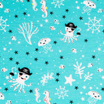 Jersey Coton Poulpes Vert - Ribes y Casals