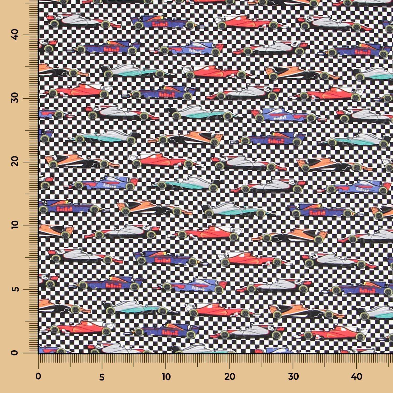 Jersey de Coton Courses Voitures - Ribes y Casals