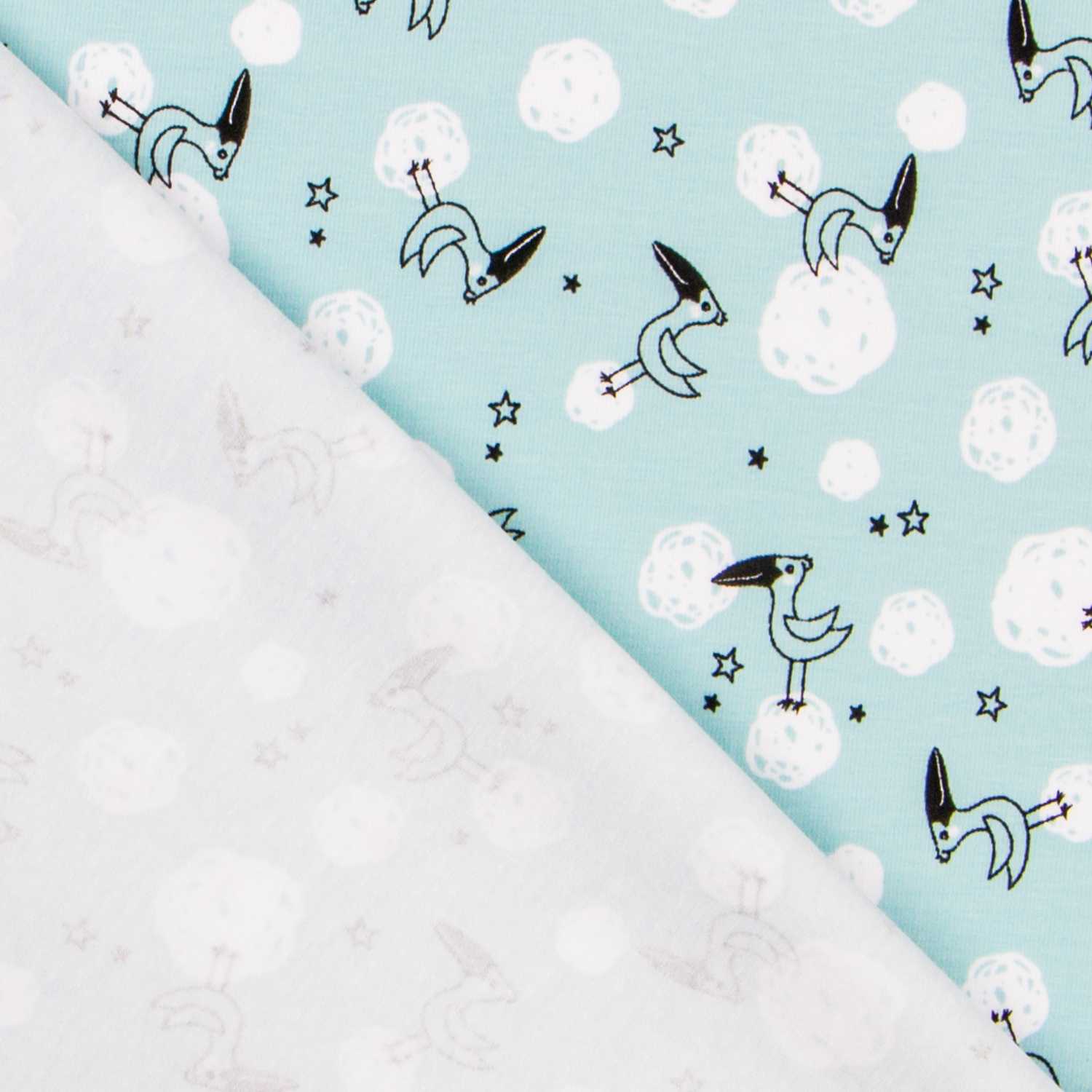 Tricot Coton Toucan Porcelaine - Ribes y Casals