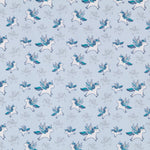 Point Coton Unicornes Bleu - Ribes y Casals