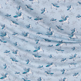 Point Coton Unicornes Bleu - Ribes y Casals