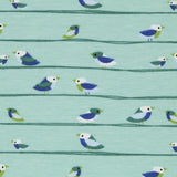 Maille Jersey Green Birds - Ribes y Casals