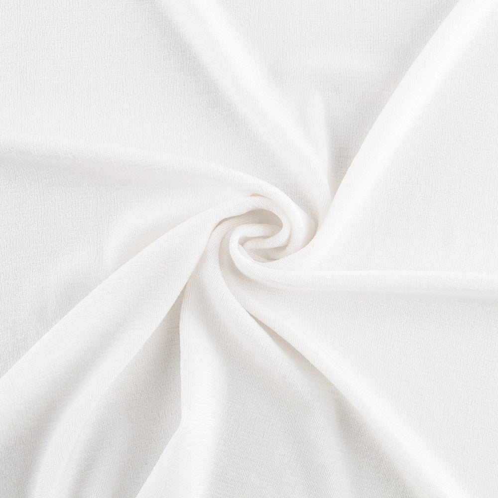 Maille Jersey Brillant Blanc Naturel - Ribes y Casals