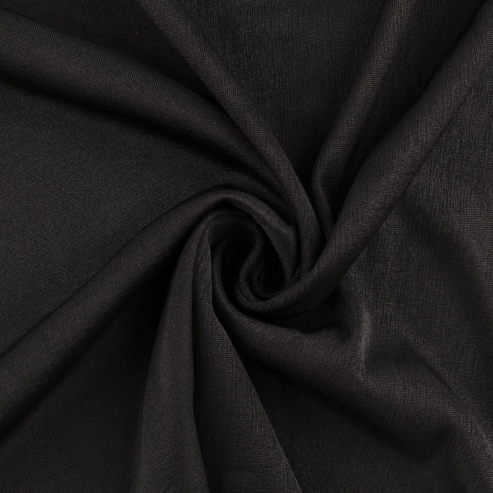 Maille Jersey Brillant Noir - Ribes y Casals