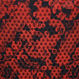 Tricot Ajouré Dessin Rouge - Ribes y Casals