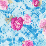 Maille Perforée Floral Rose - Ribes y Casals