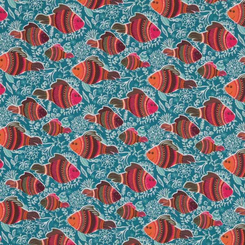 Maille Tshirt Fish Aiguemarine - Ribes y Casals