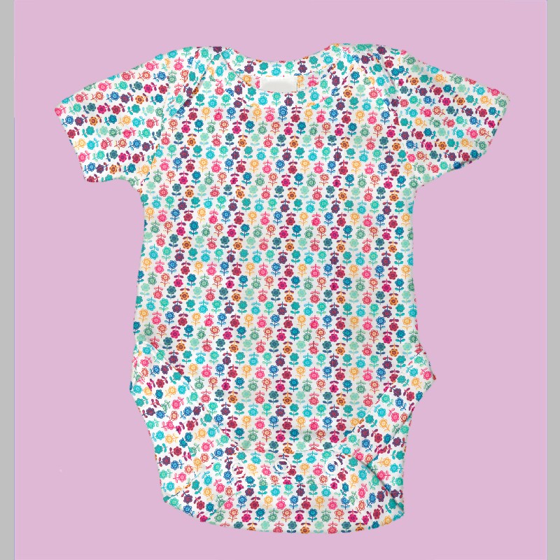 Maille Tshirt Fleurs Multicolores - Ribes y Casals