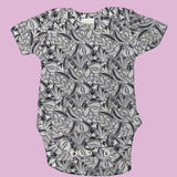 Coton maille Tshirt Jungle Gris - Ribes y Casals