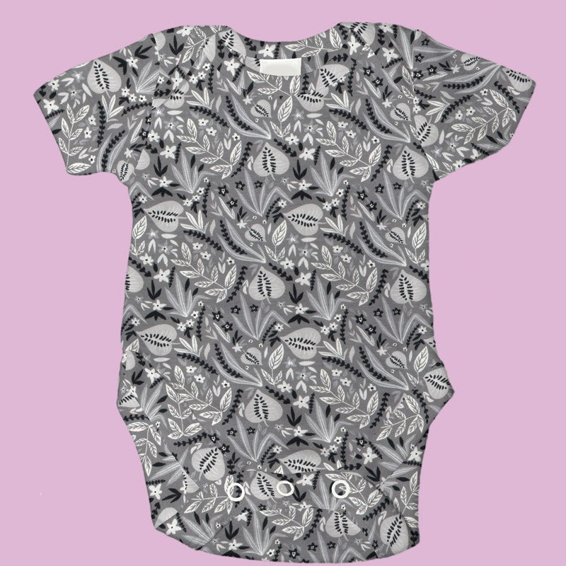 Coton maille Tshirt Jungle Gris - Ribes y Casals
