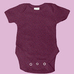 Coton maille Tshirt Pois Bordeaux - Ribes y Casals
