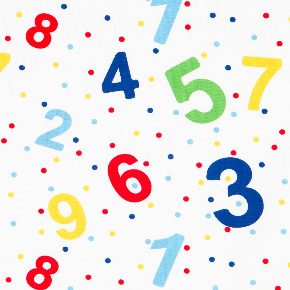 Coton maille Tshirt Numbers Blanc - Ribes y Casals