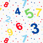 Coton maille Tshirt Numbers Blanc - Ribes y Casals