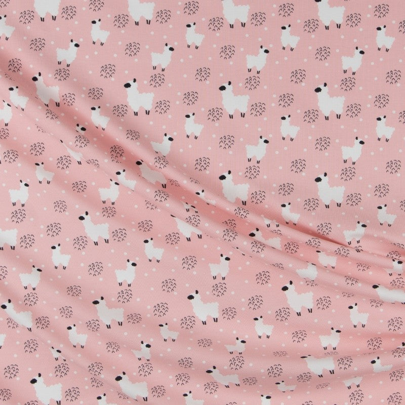 Maille Tshirt Moutons Rose - Ribes y Casals