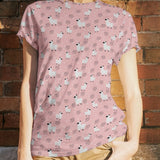 Maille Tshirt Moutons Rose - Ribes y Casals