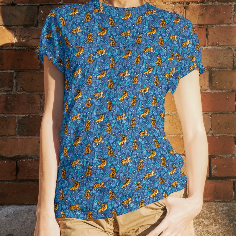 Maille Tshirt Tigger Bleu - Ribes y Casals