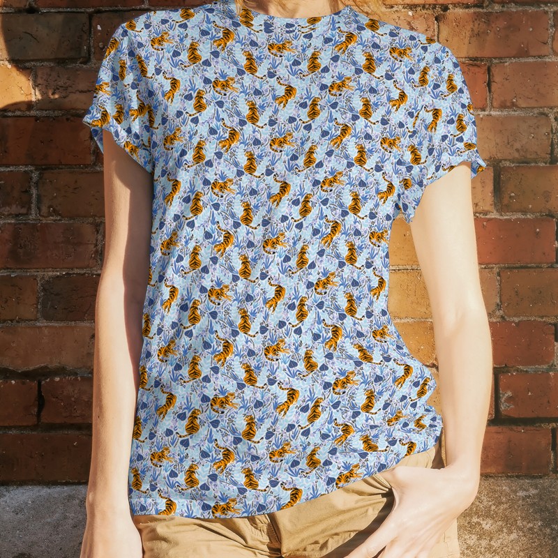 Maille Tshirt Tigger Bleu Ciel - Ribes y Casals