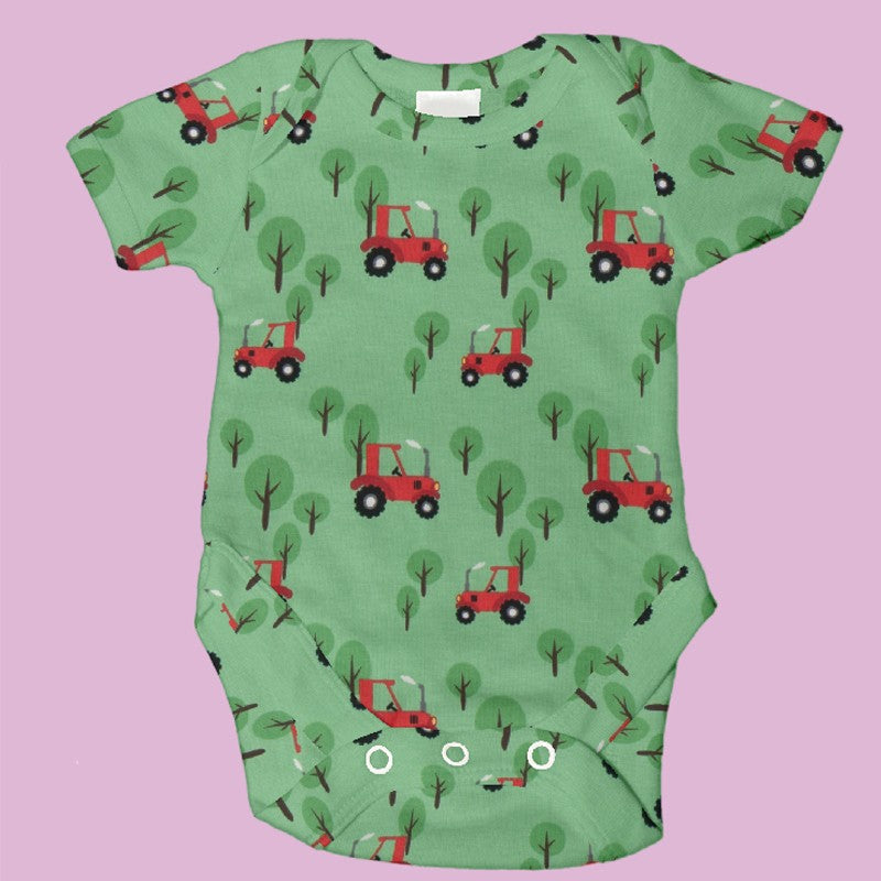 Maille Tshirt Tracteur Vert - Ribes y Casals