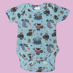 Maille Tshirt Vikings Bleu - Ribes y Casals