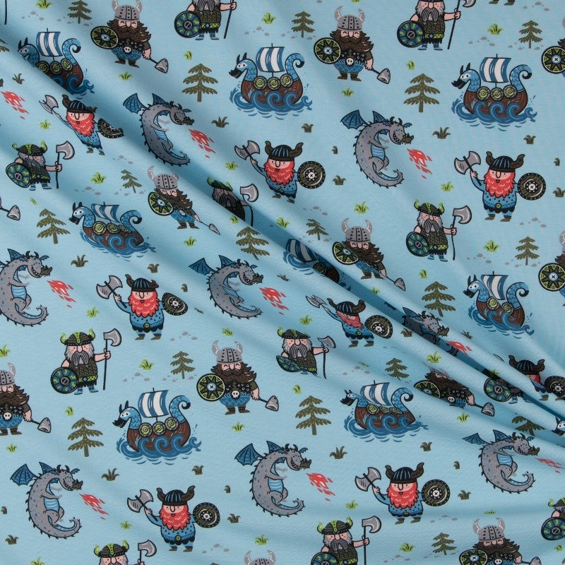 Maille Tshirt Vikings Bleu - Ribes y Casals