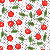 Jersey de Coton Pois Cerise - Ribes y Casals