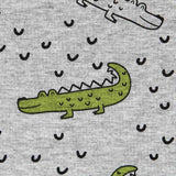 Maille Jersey Crocodile Corail - Ribes y Casals