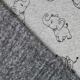 Minky Éléphant Gris - Ribes y Casals