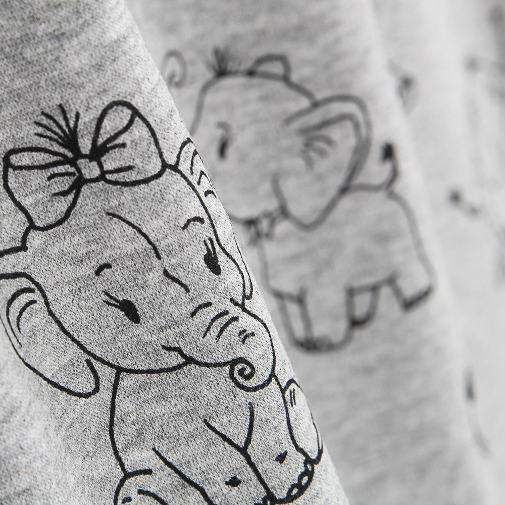 Minky Éléphant Gris - Ribes y Casals