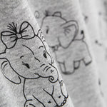 Minky Éléphant Gris - Ribes y Casals