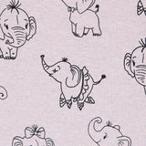 Minky Éléphant Rose - Ribes y Casals