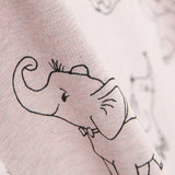 Minky Éléphant Rose - Ribes y Casals