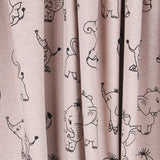 Minky Éléphant Rose - Ribes y Casals