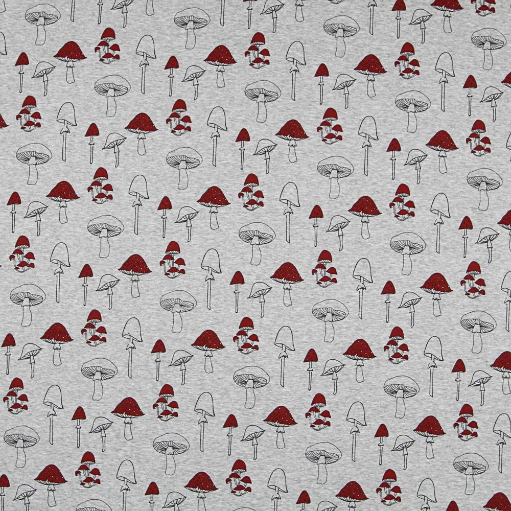 Maille Jersey Champignons Corail - Ribes y Casals