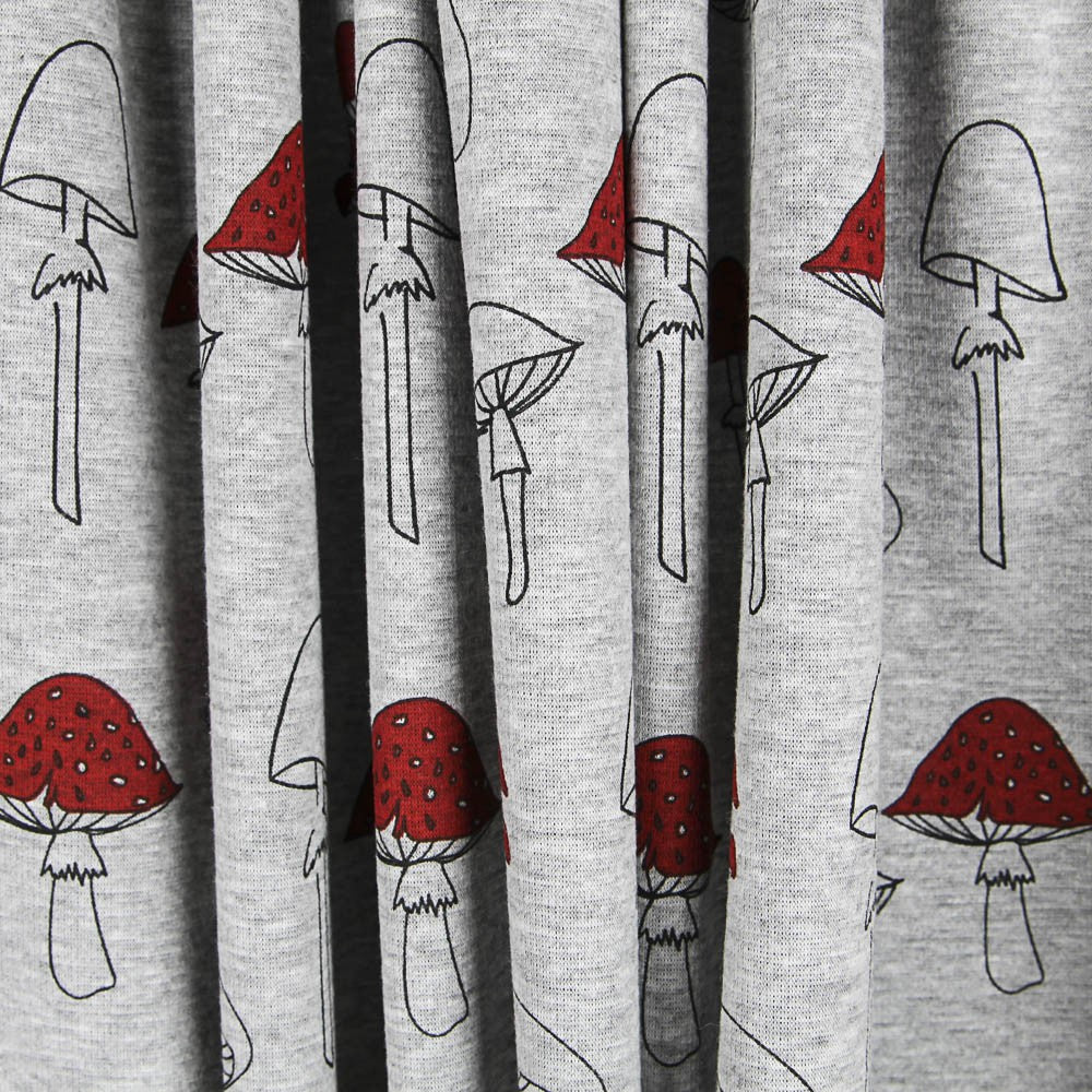 Maille Jersey Champignons Corail - Ribes y Casals