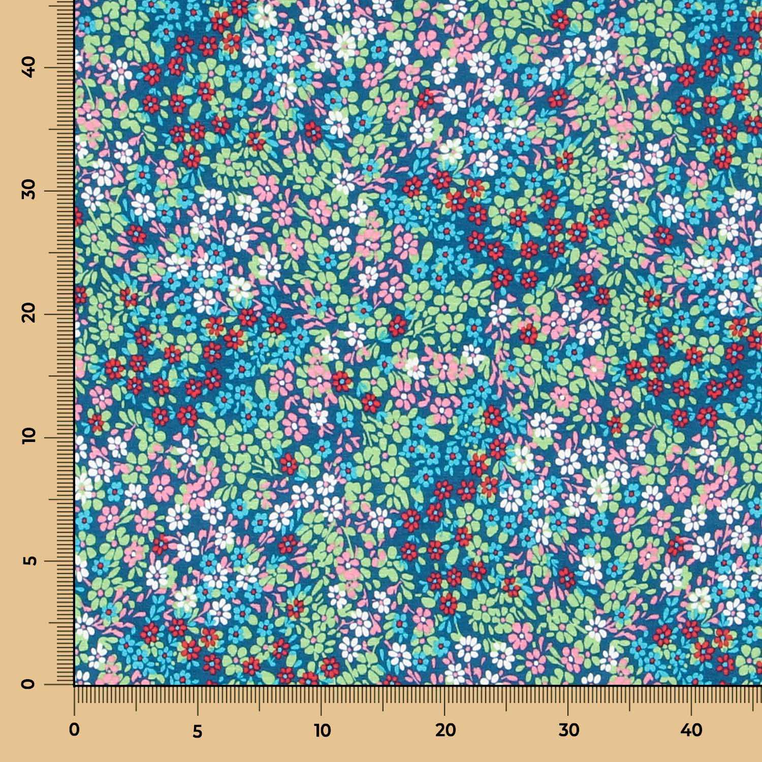 Maille T-Shirt Liberty Azul - Ribes y Casals