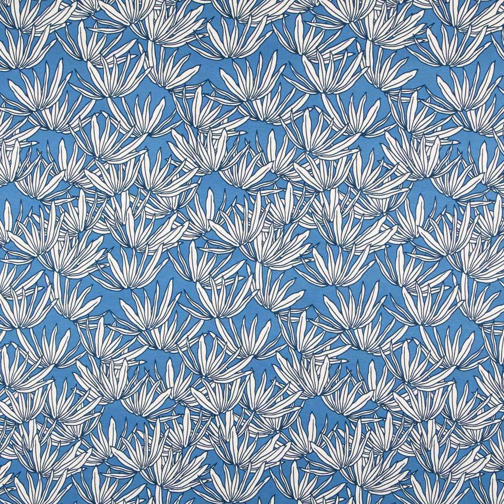 Maille T-Shirt Tropicale Bleu - Ribes y Casals