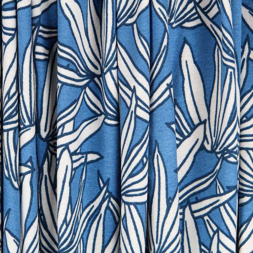 Maille T-Shirt Tropicale Bleu - Ribes y Casals