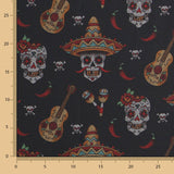 Jersey Denim Catrina Noir - Ribes y Casals