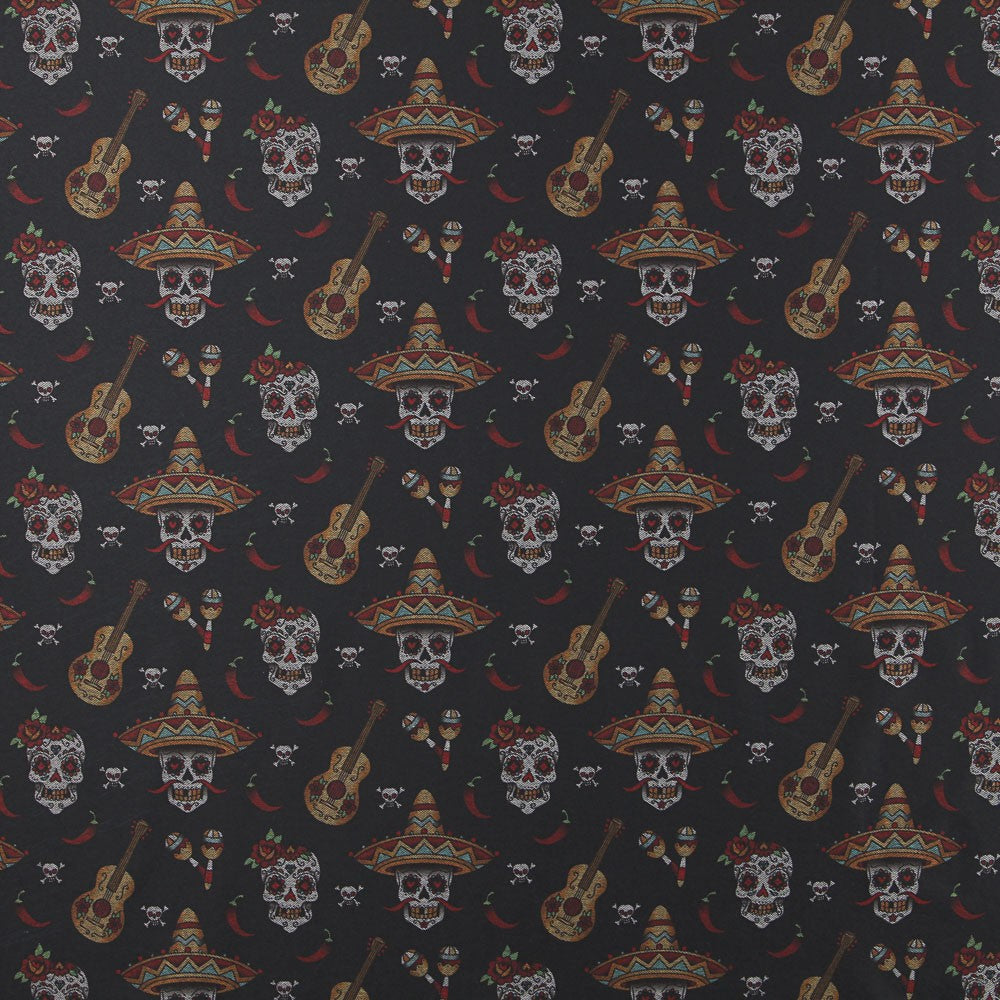 Jersey Denim Catrina Noir - Ribes y Casals