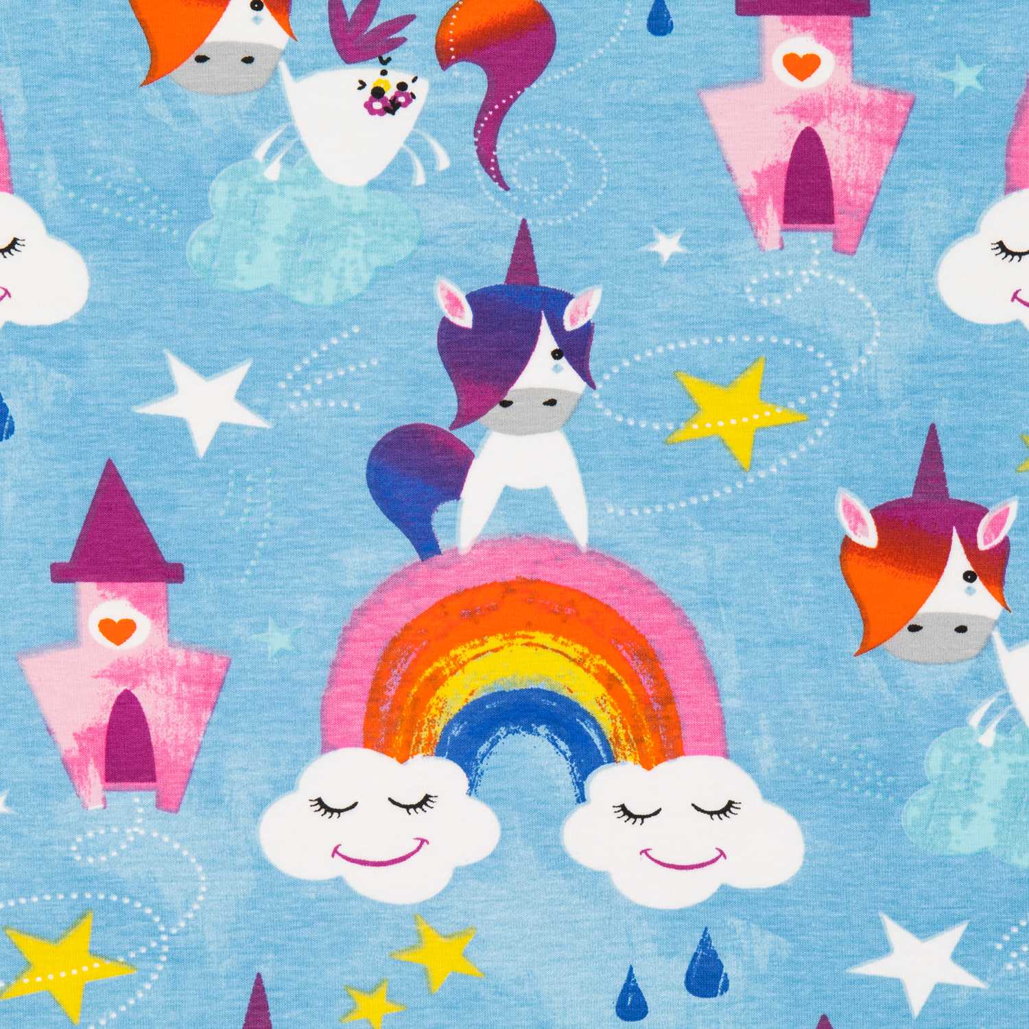 Tricot Coton Fantasy Licorne - Ribes y Casals