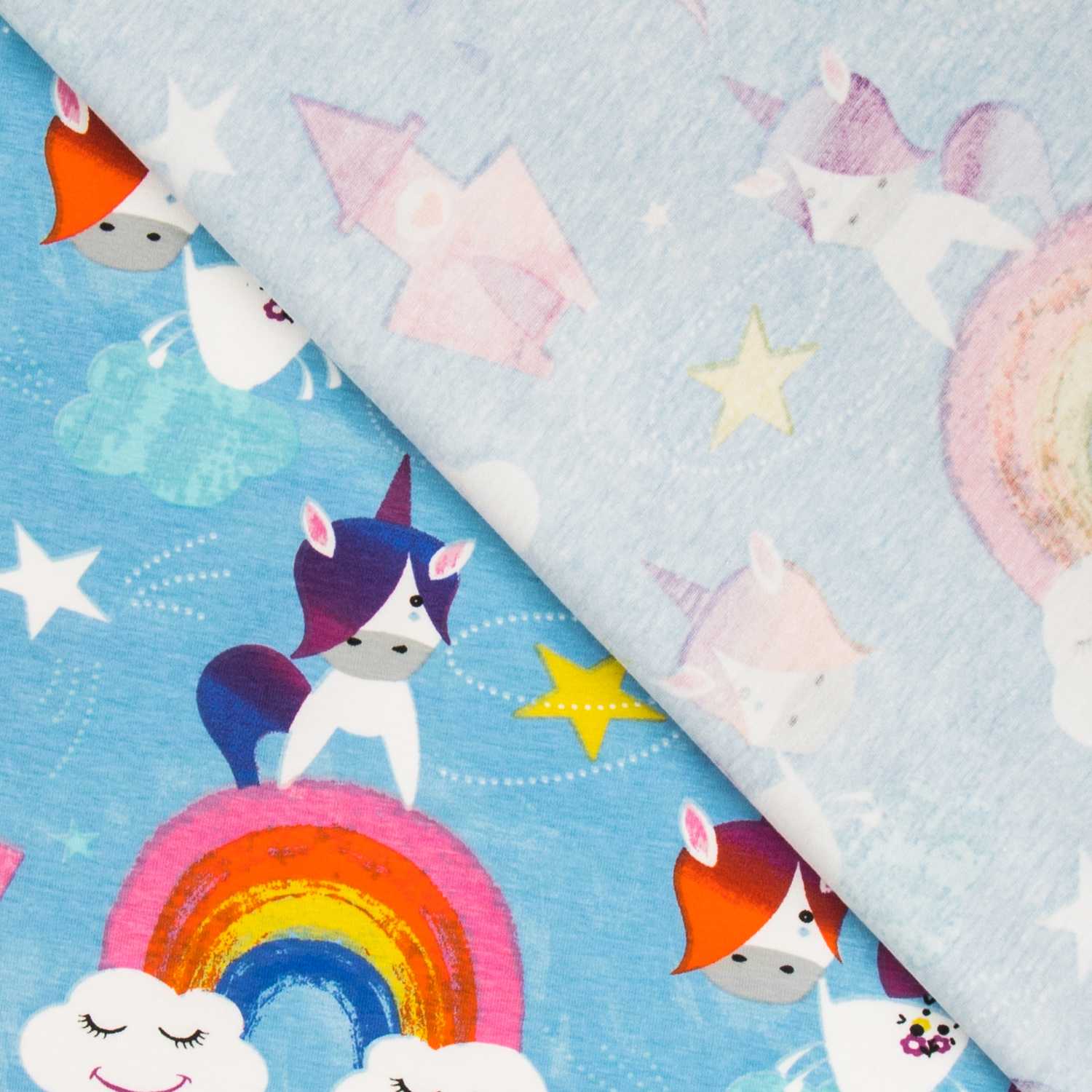 Tricot Coton Fantasy Licorne - Ribes y Casals