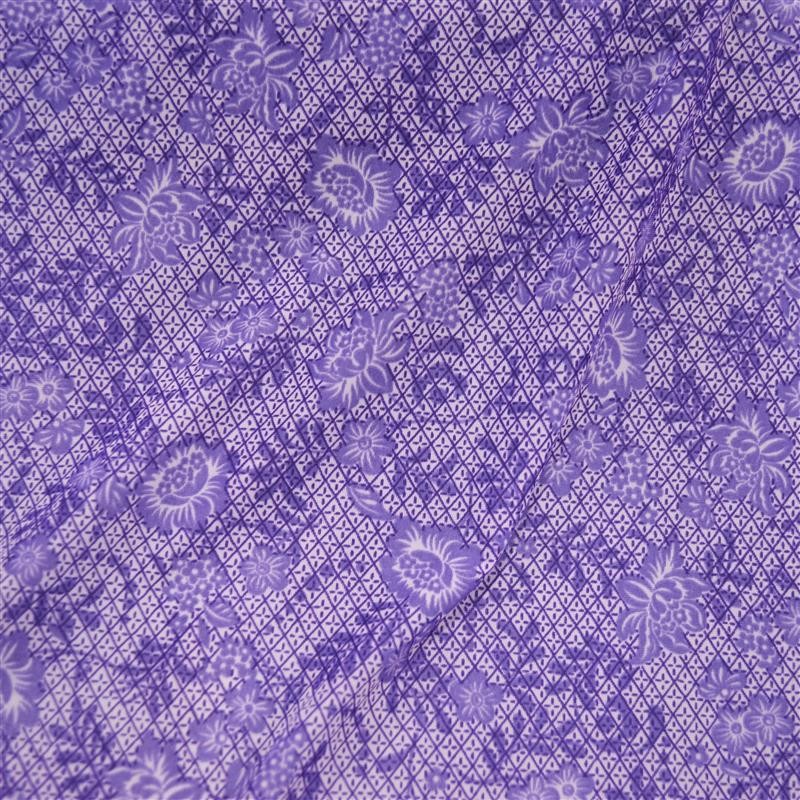 Fleur de Lycra en maille fine et losange lilas - Ribes y Casals