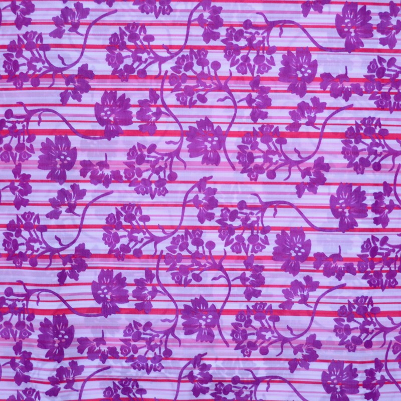 Branches Lilas Lycra Tricot Fin - Ribes y Casals