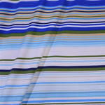 Tricot Fin Lycra Rayures Bleues - Ribes y Casals