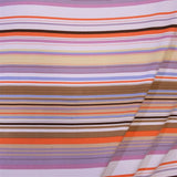 Tricot Fin Lycra Rayures Mauves - Ribes y Casals