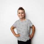 Jersey de Coton Paillettes Ballet Rose - Ribes y Casals