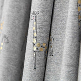 Jersey de Coton Girafe Scintillant - Ribes y Casals