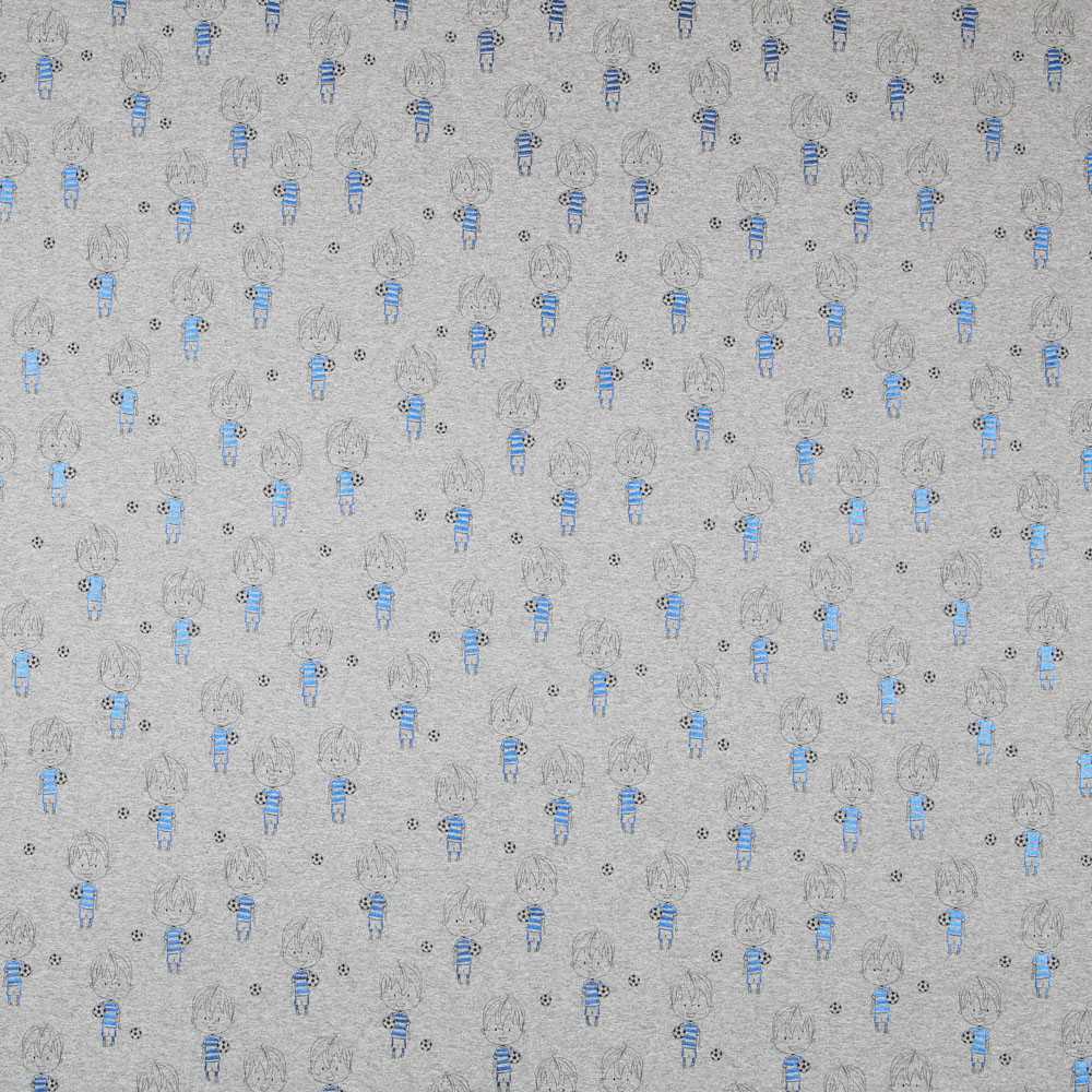 Jersey de Coton Paillettes Player Bleu - Ribes y Casals