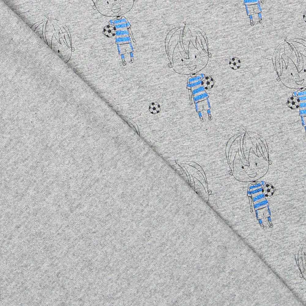 Jersey de Coton Paillettes Player Bleu - Ribes y Casals