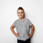 Jersey de Coton Paillettes Player Bleu - Ribes y Casals